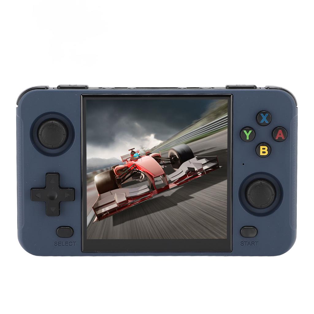 Handheld Game Console 4 Inch IPS Screen Quad Core Portable Retro Video Game Console with 2 Small Mem