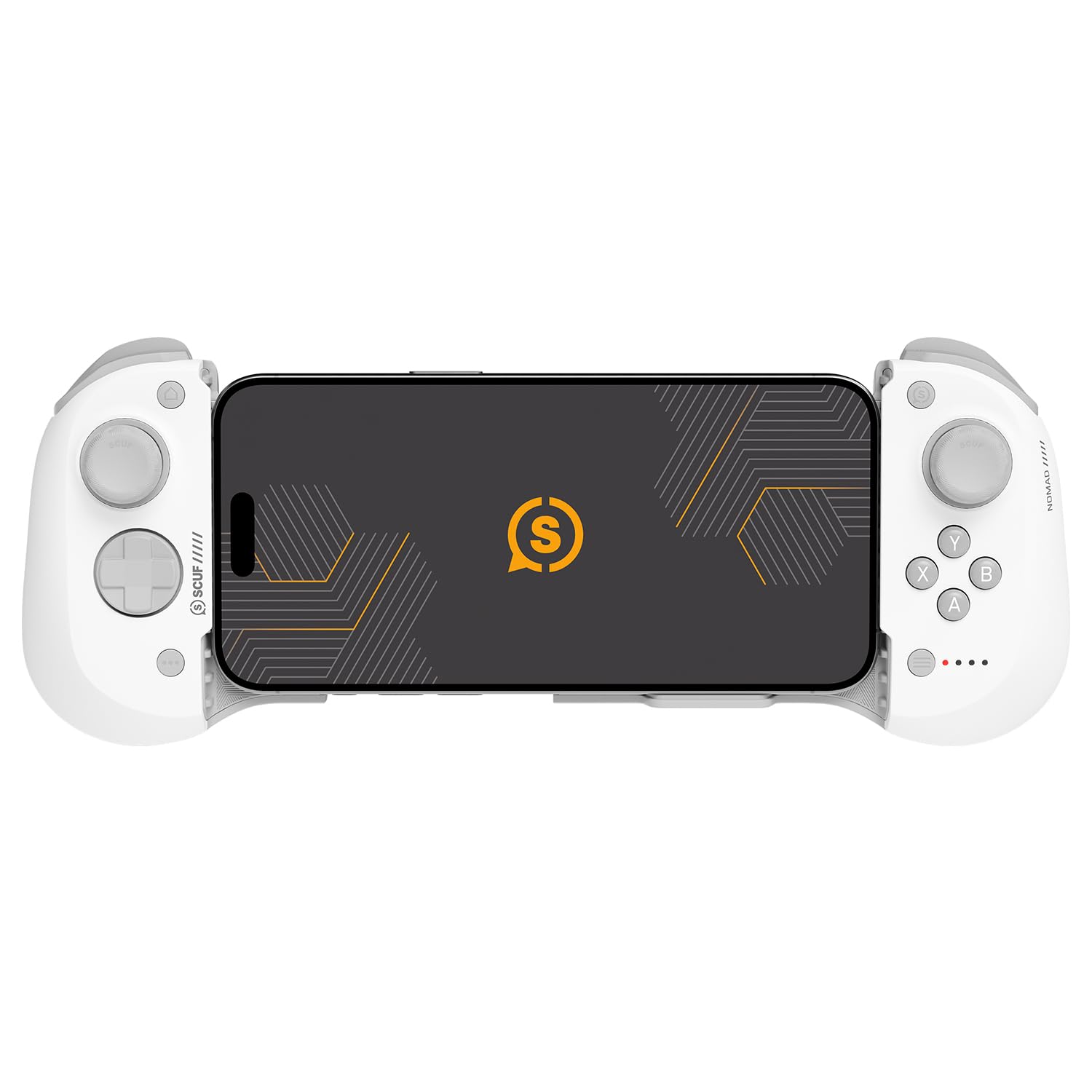

SCUF NOMAD Mobile Wireless Game Controller, Smartphone Controller, Gamepad, White, 603-178-01-010-AP