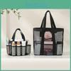 With Large Beach Bag Mesh High Capacity For Toys And Swimwear – Multifunctional Travel Handbag
