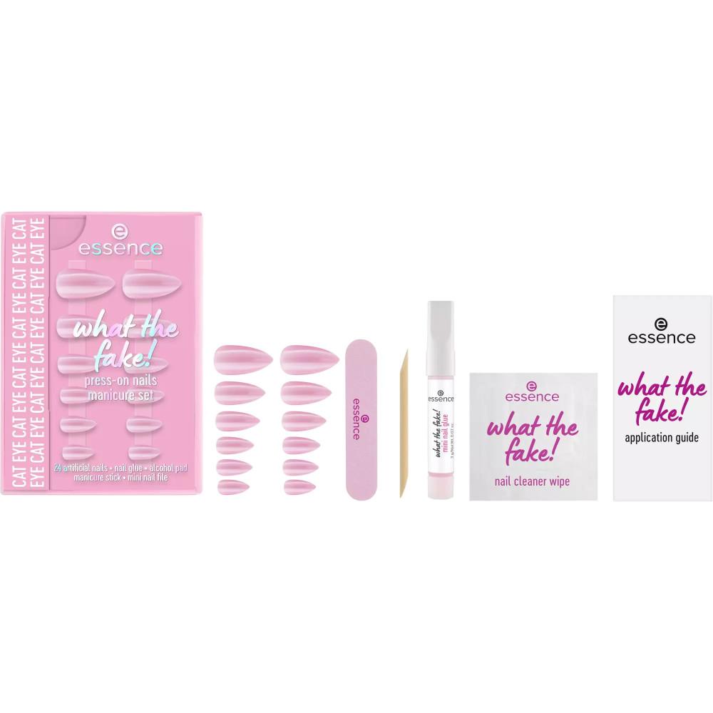 Essence Manicure Kit What the Fake! Press-On Nails -