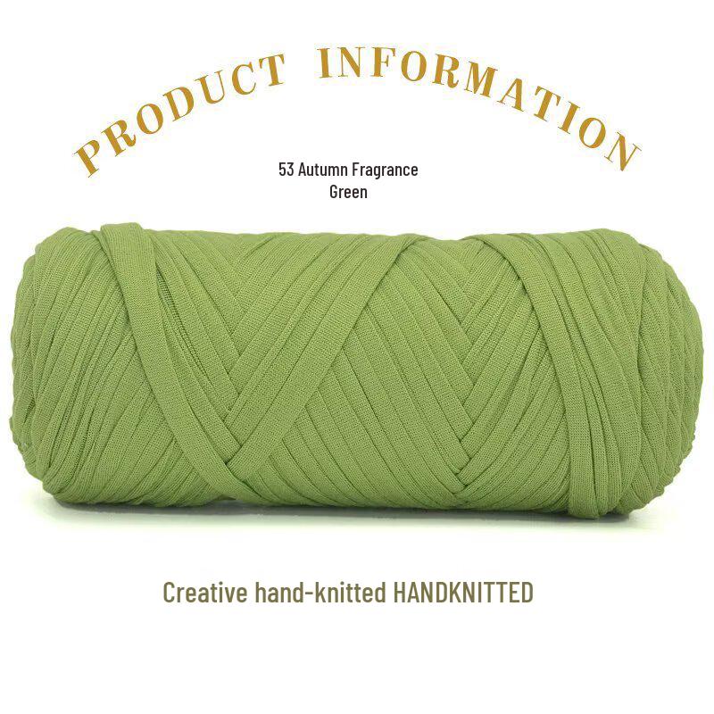 200g High Elastic Cloth Strip Yarn for DIY Weaving: Crochet Blankets, Floor Mats, Storage Baskets & More