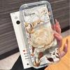 Case For Samsung Galaxy S26Edge S25 S24 S26 Ultra Plus S23 S20 FE Simple Flowers Pattern Silicone Transparent Soft Cover