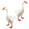 Cute Magnetic Goose Figurine Magnetic Keys Holder Magnetic Magnet Goose Keychain Keys Knives Storage Home Desktop Decoration