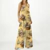 Damen Jumpsuit Bedruckter lässiger lockerer Jumpsuit