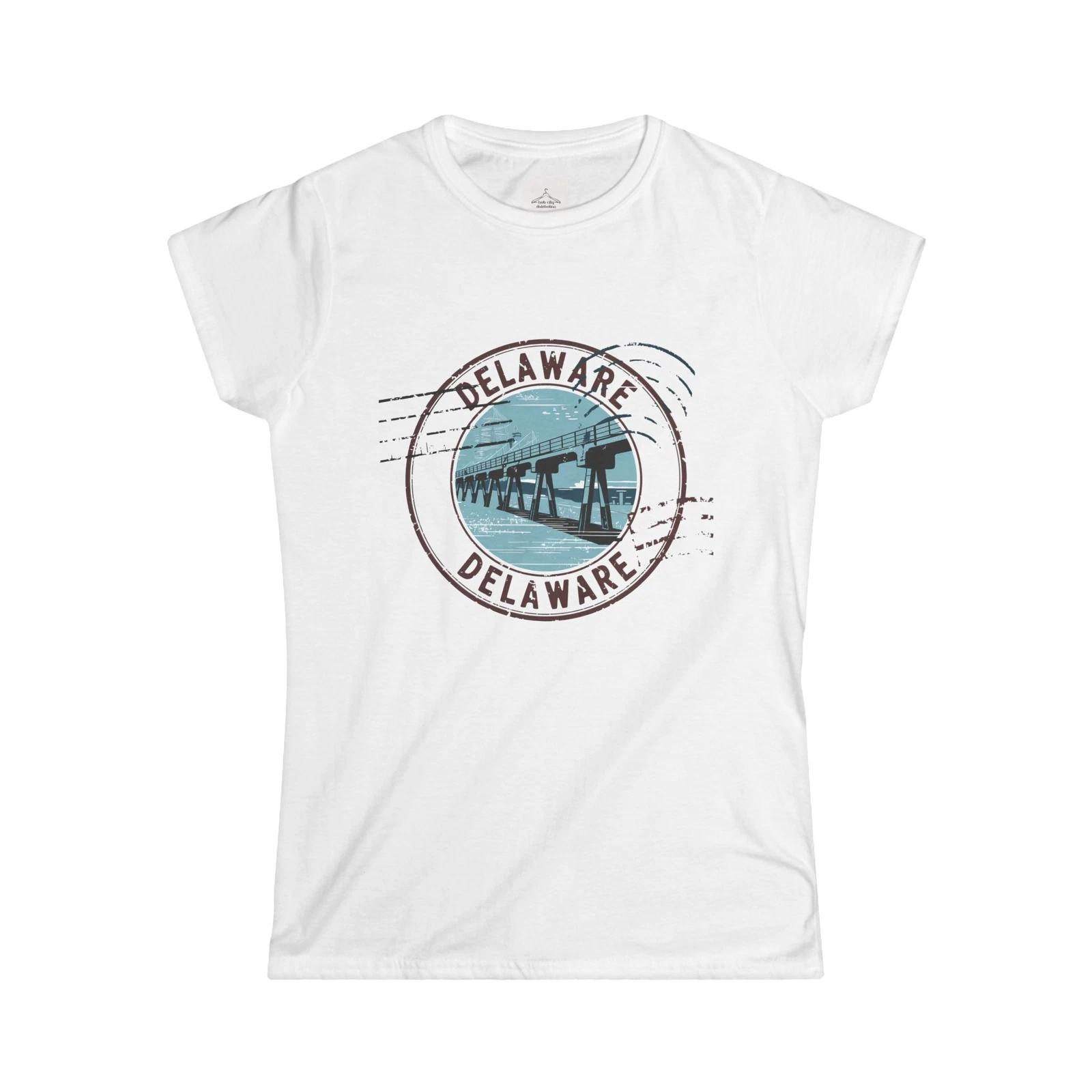 

Delaware Travel Tee, Casual Women’s Shirt, Vacation Souvenir, Beachwear, Gift 3XL