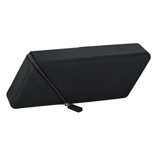 Weiches Silikon-Stifteetui Erweiterbarer Stehbeutel Großes Fassungsvermögen Stifthalter Dehnbarer Schreibwaren-Organizer für Schule Büro Schreibtischgebrauch