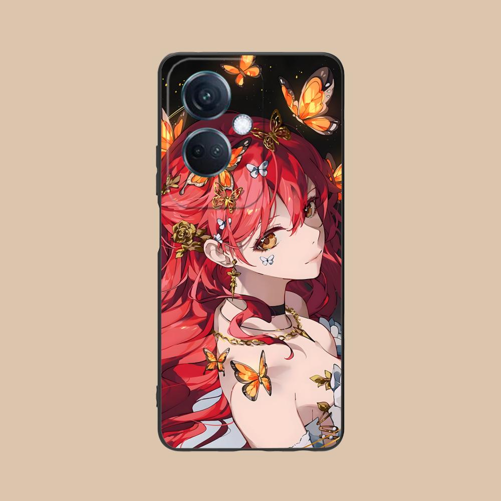 HSR Himeko Matte TPU Mobile Phone Case for OPPO Find X9 X8 X7 X6 X5 X3 X2 Plus s Pro Ultra Lite Colorful Printing Cover