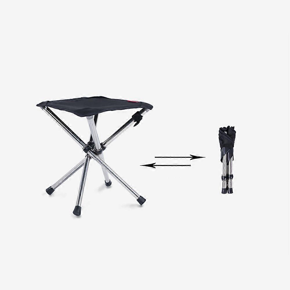Lätt Campingpall Liten Hopfällbar Camping Bärbar Stol med Handväska Lämplig för Resor Camping Fiske Picknick