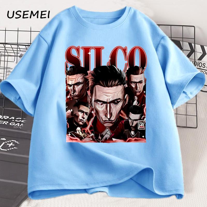 

Silco Arcane Dark and Striking T Shirt Casual Cotton Short Sleeve Printed T-shirt Unisex Round Neck Mens Clothes Male Tshirt 4XL