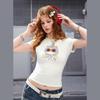 UNIFREE Women's Summer Pet Print T-shirt