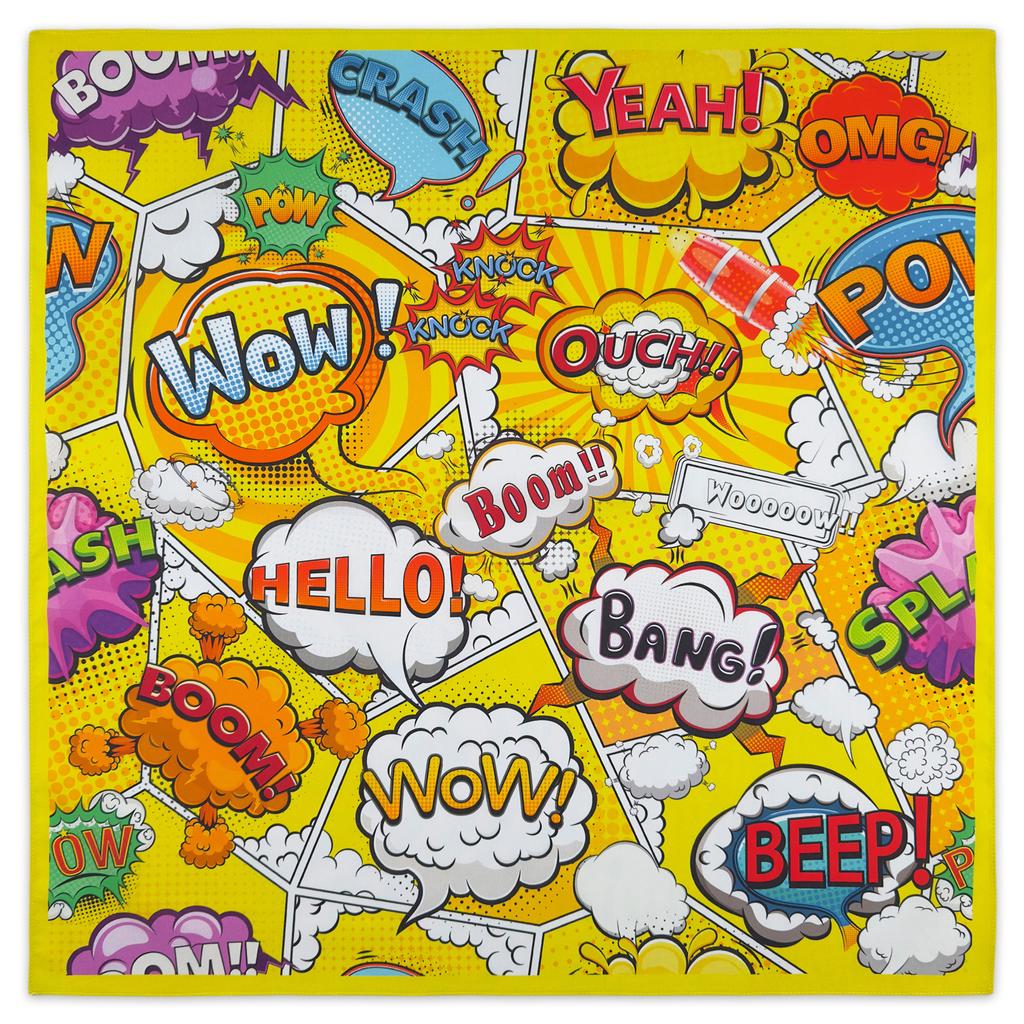 Hip Hop Durag Bandana Doo Rag Head Scarf for Women Men Square Turban Head Scarf Punk Head Wrap Headwear