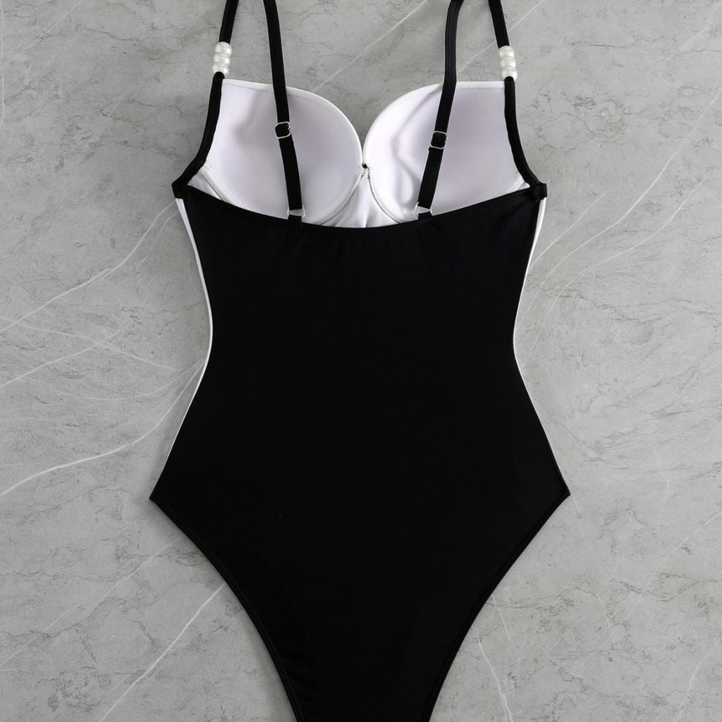 One-piece Swimsuit Women's Flesh Covering Slimming Swimsuit Sexy Shape Swimwear