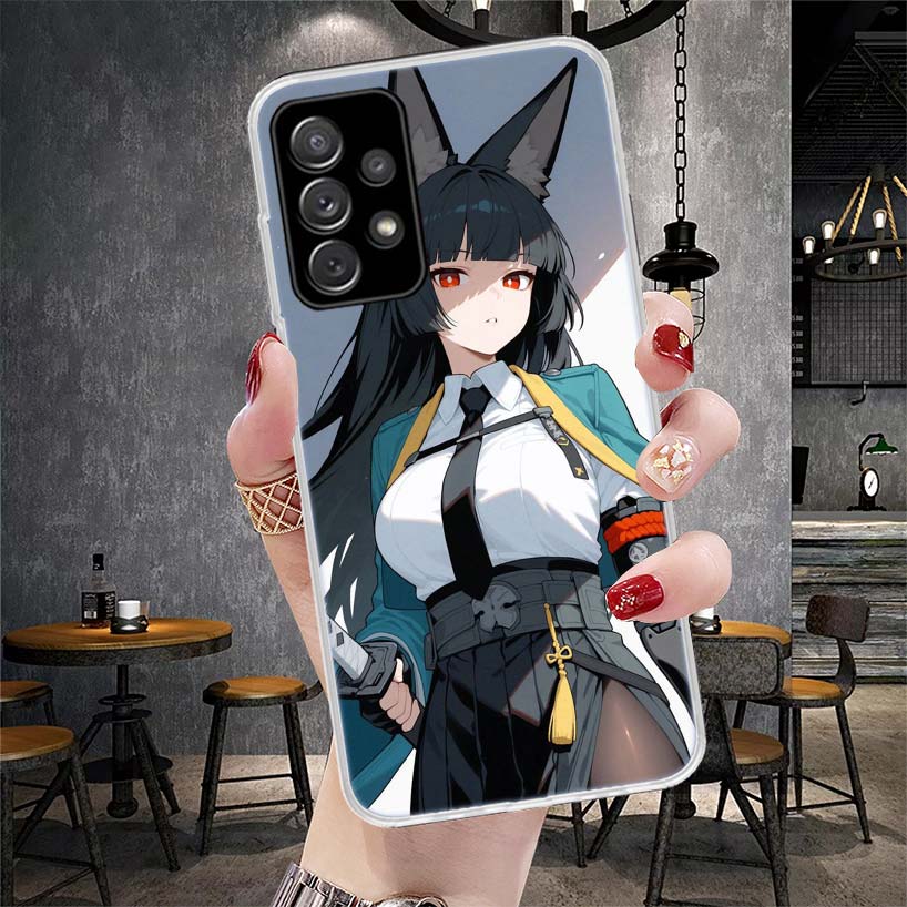 Zenless Zone Zero Hoshimi Miyabi Soft Phone Case For Samsung Galaxy S22 S23 S24 S25 Edge S26 Ultra S20 FE S21 Plus + Fundas Coqu