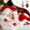 6Pcs Tiny Elf Doll Twins Set, 6 Christmas Elves , Mini Dolls Colorful Plush Cute Elf Dolls for New Year Holiday Decoration