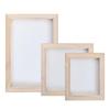 3Pcs Handmade Paper Crafting Set 3 Sizes Wooden Paper Making Frame Tool for Handmade Craft and Bookbinding Project