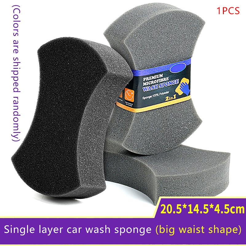 Car-Washing Wave Sponge Three Layers Car Wash Sponge Glass Washing Cleaner Foam Produce Automobile Clean Tool Sponge
