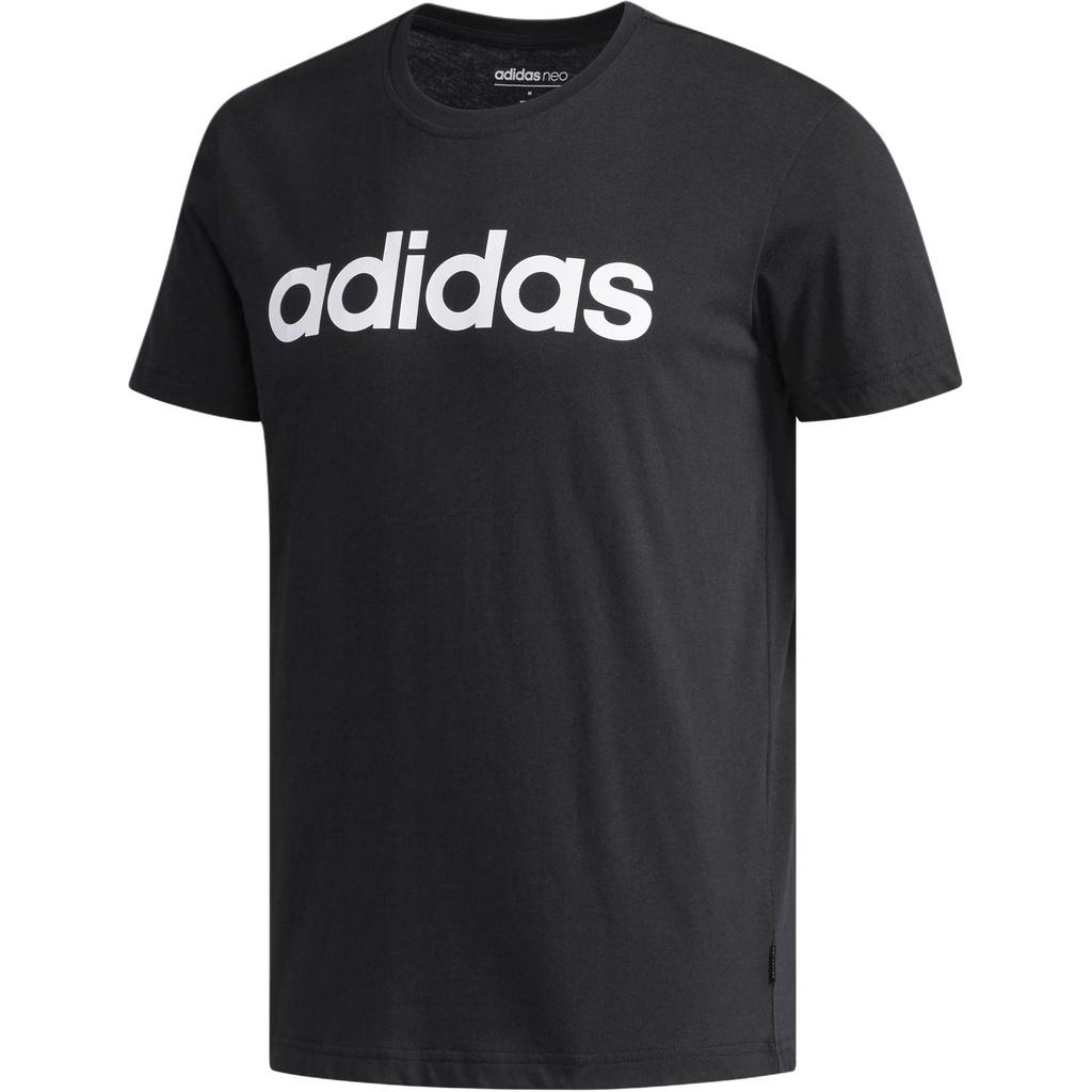 Adidas Classic Versatile Moisture-Wicking Crew Neck Short Sleeve T-Shirt Men Tops Black CV9315