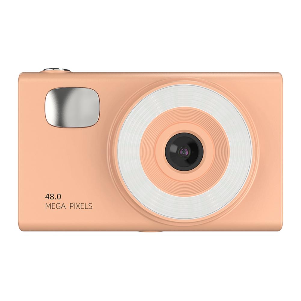

Digital Camera Compact Small Camera 16X Zoom Video Recorder Vintage Camera Gift for Kids Teens Girl Boy and Beginngers помаранчевий