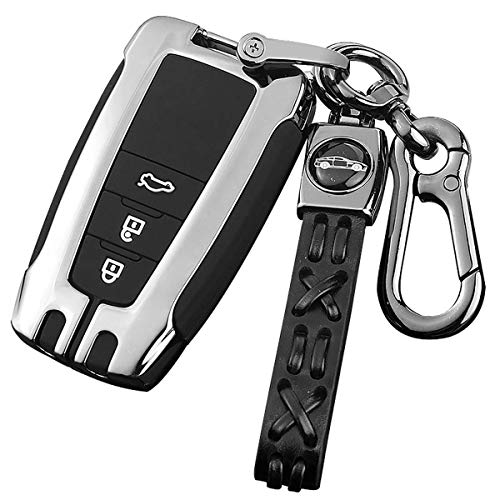 

[Deyou] Чехол для ключа из авиационного цинкового сплава с силикагелем для автомобилей Toyota, водонепроницаемый, подходит для нового RAV4 / нового Crown (НОВАЯ КОРОНА) / н