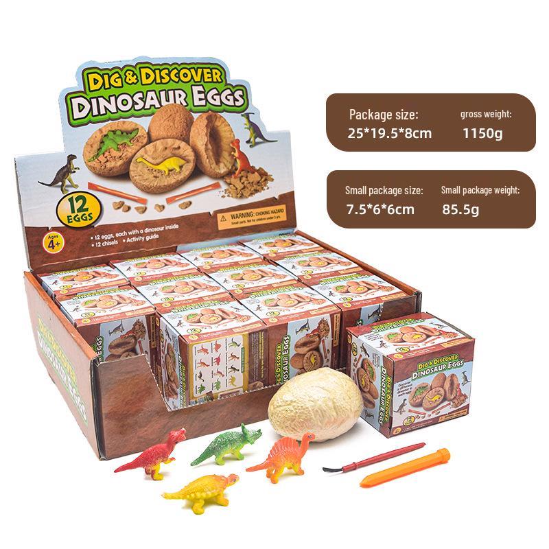DIY Dinosaur Egg Excavation Kit for Kids - Archaeological Dig Toy for Children