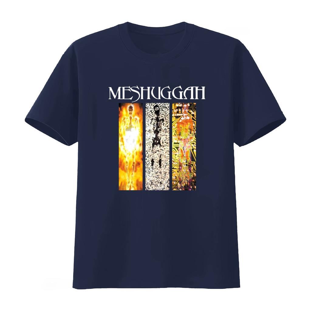MESHUGGAH Destroy Erase Improve T Shirt Unique Art Print for Rock Fans Top Unisexs Clothing Womens 2026 Summer New T Shirt