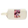 One Piece Large Capacity Pencil Case - Luffy, Zoro, Ace, Law, Sanji Japanese Style Student Stationery Bag
