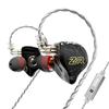 Hifi Kingdom ND-ZR 10mm Diamond Dynamic Driver (1DD) Wired In-Ear Monitors, Black with Mic