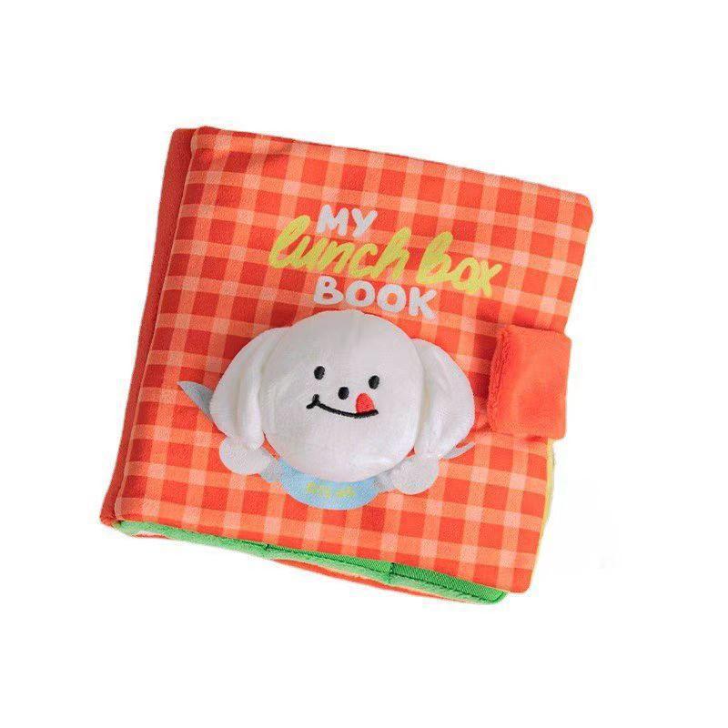 Interactive Puzzle Book Toy Dogs Cats - Plush Snuffle Mat With Treat Dispensing Scent Tracking Chewing Mental