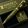 Metal Gel Pen Honoring Americans 250th Anniversary Comfortable Grip Pen for Office and Collection
