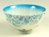 Arita Ware, Teisen Kiln, Lustre Rose Pattern, Pair of Tea Bowls (husband and Wife's Tea Bowls)