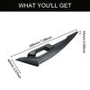 2 Pieces Motorcycle Side Modification Accessory Aerodynamic Spoiler Wing