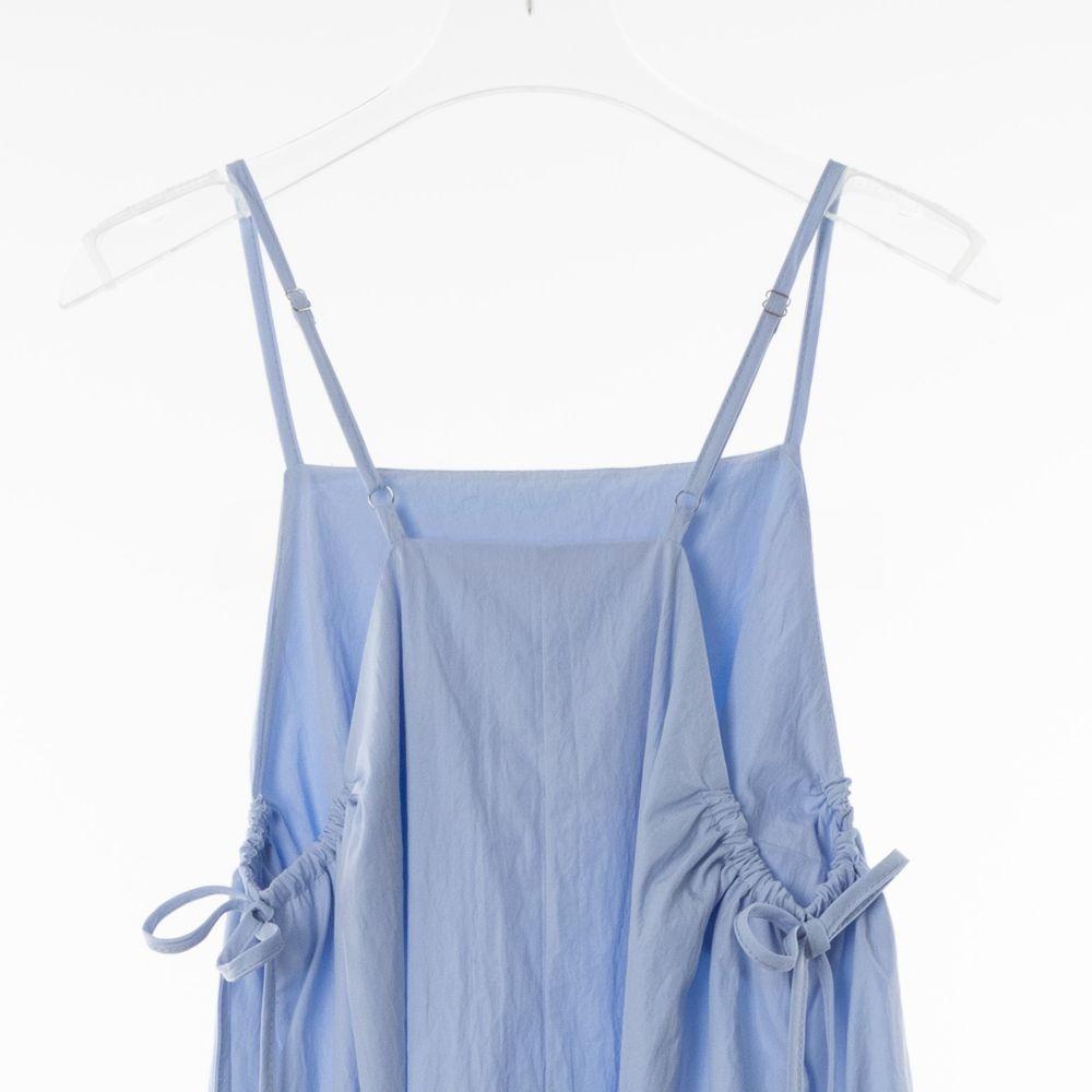 Nylon Strap Bustier Maxi Dress 2COLOR