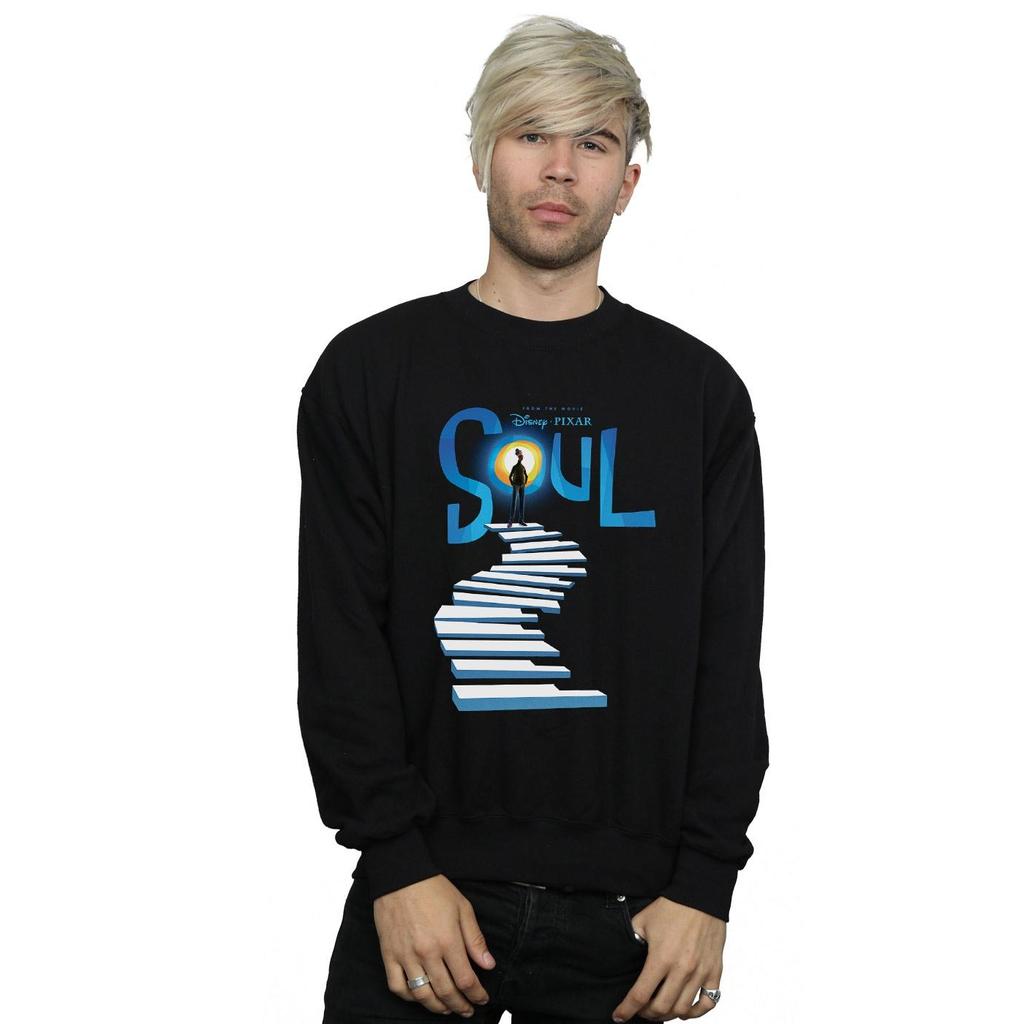 Disney Mens Soul Poster Art Sweatshirt
