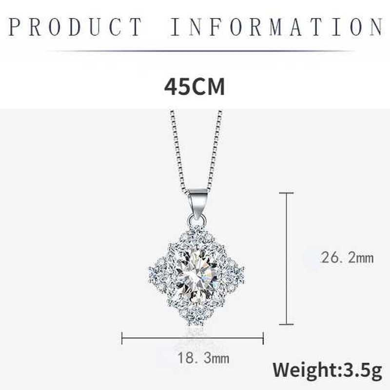 Sace Gems Collier pendentif classique de luxe en Zircon pour femmes, bijoux, cadeau de fête de promesse de mariage