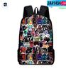 Doors Letter Roblox Anime Cartoon Lightweight Bag Children Backpack School