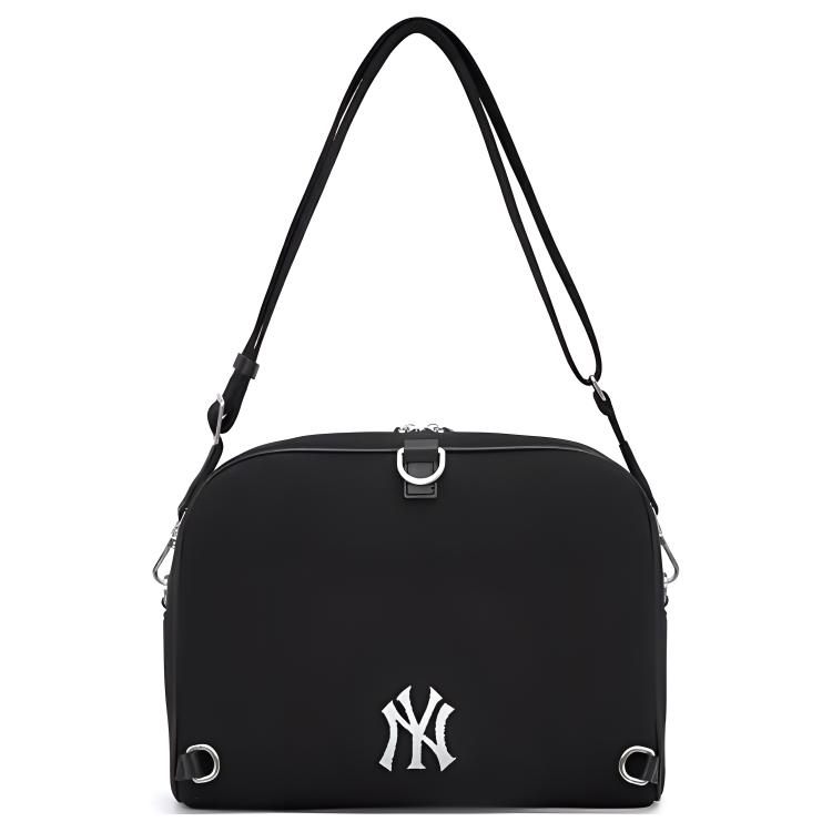 New MLB New York Yankees Polyester Backpack Regular Unisex Black 3ABKM044N-50BKS
