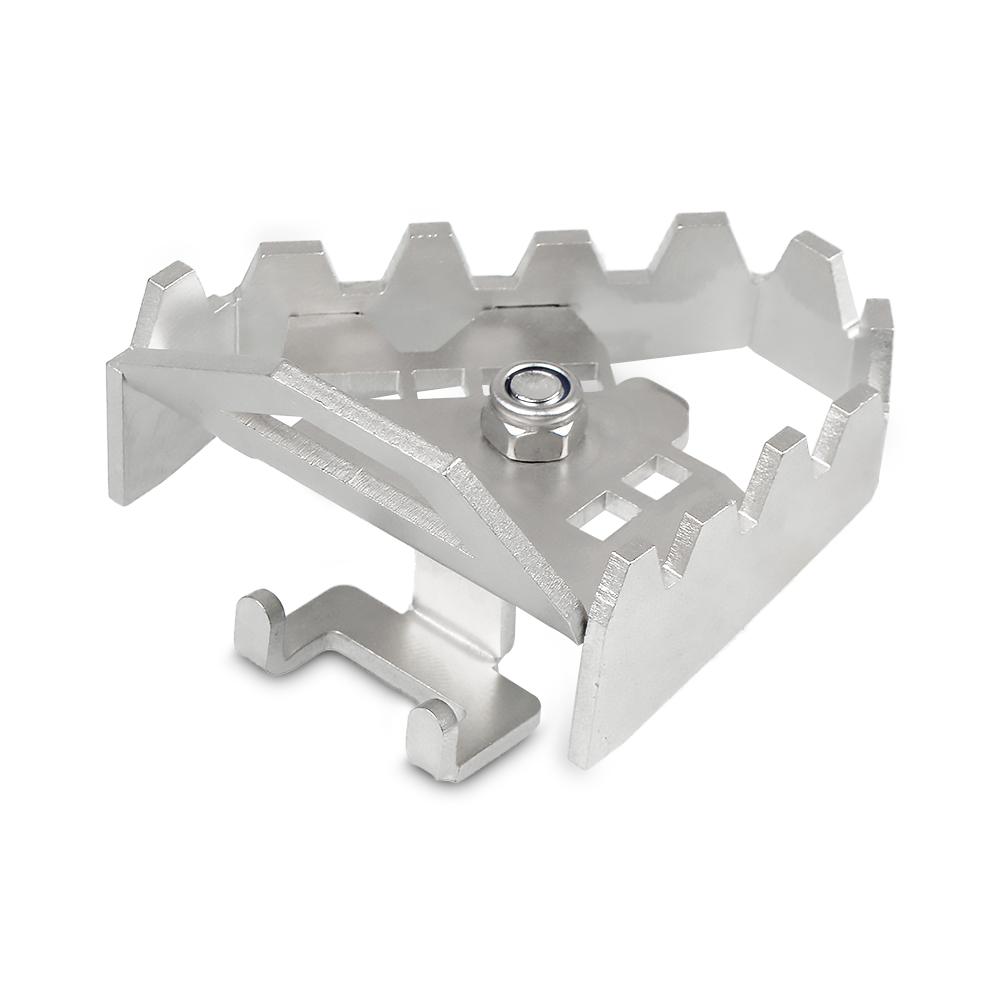 

CRF1100L CRF 1000 L двойной ножной тормозной рычаг, педаль увеличенного удлинителя для Honda CRF1100L серебряный