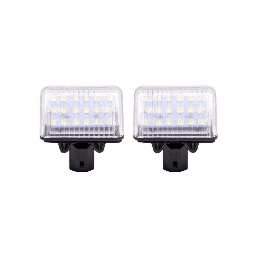 1Pair LED License Plate Light 13061970 For Mazda6 Sedan 2002-2008