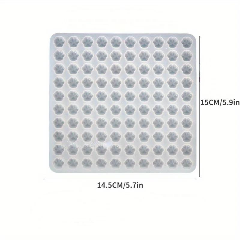 

Cat Claw Paw Silicone Mold for Baking Cake Candy Crafts DIY Reusable Non-Stick Food Safe Easy Release Baking Molds Kitchen Tools прозорий