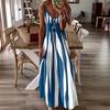 Women's New Fashion Zebra Pattern Dress Summer Fashion Comfortable Casual Dress