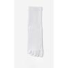 Men's Spring Five-finger Socks, Anti-pilling Boneless Sewn Mid-calf Socks, High-top Toe Split Socks, Cotton Socks