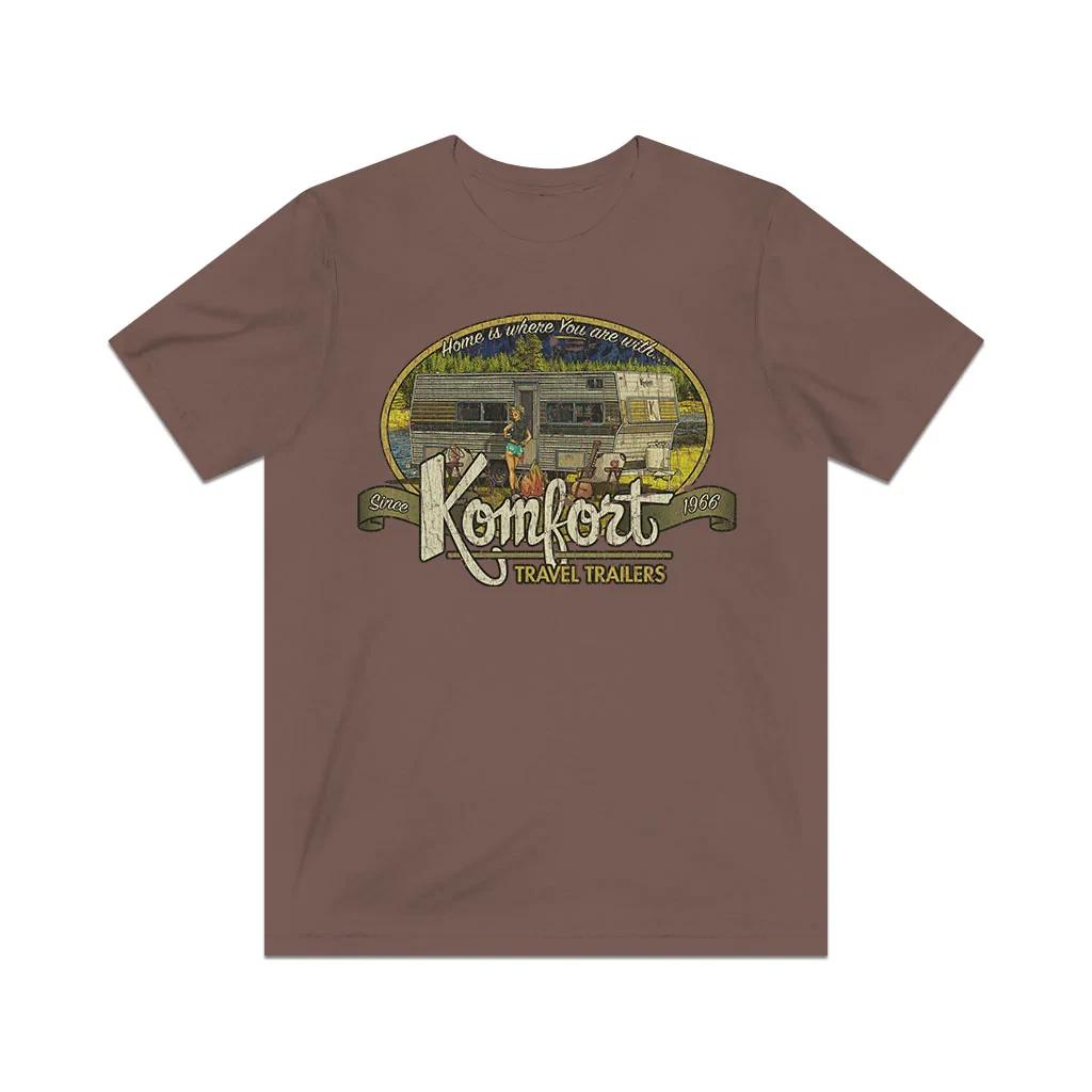 Komfort Travel Trailers 1966 Vintage Men s T shirt S