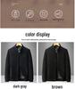 2025 Men's Spring/Autumn Corduroy Jacket: Business Casual, Stand Collar, Perfect for Middle-Aged & Elderly
