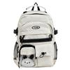 Schoolbag for Children Elementary School Students  Girls Junior High School Students  Large Capacity Color Blocking Backpacks  Backpacks