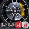 4pcs 56mm Car Wheel Center Covers Badge Sticker Stickers For Honda Civic XR-V CR-Z CRV HRV City Accord Legend Jazz RR VTi Fit