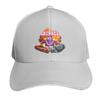 Here comes Grimace Baseball Cap Fishing cap beach hat Custom Cap Golf Caps For Women Unisexs