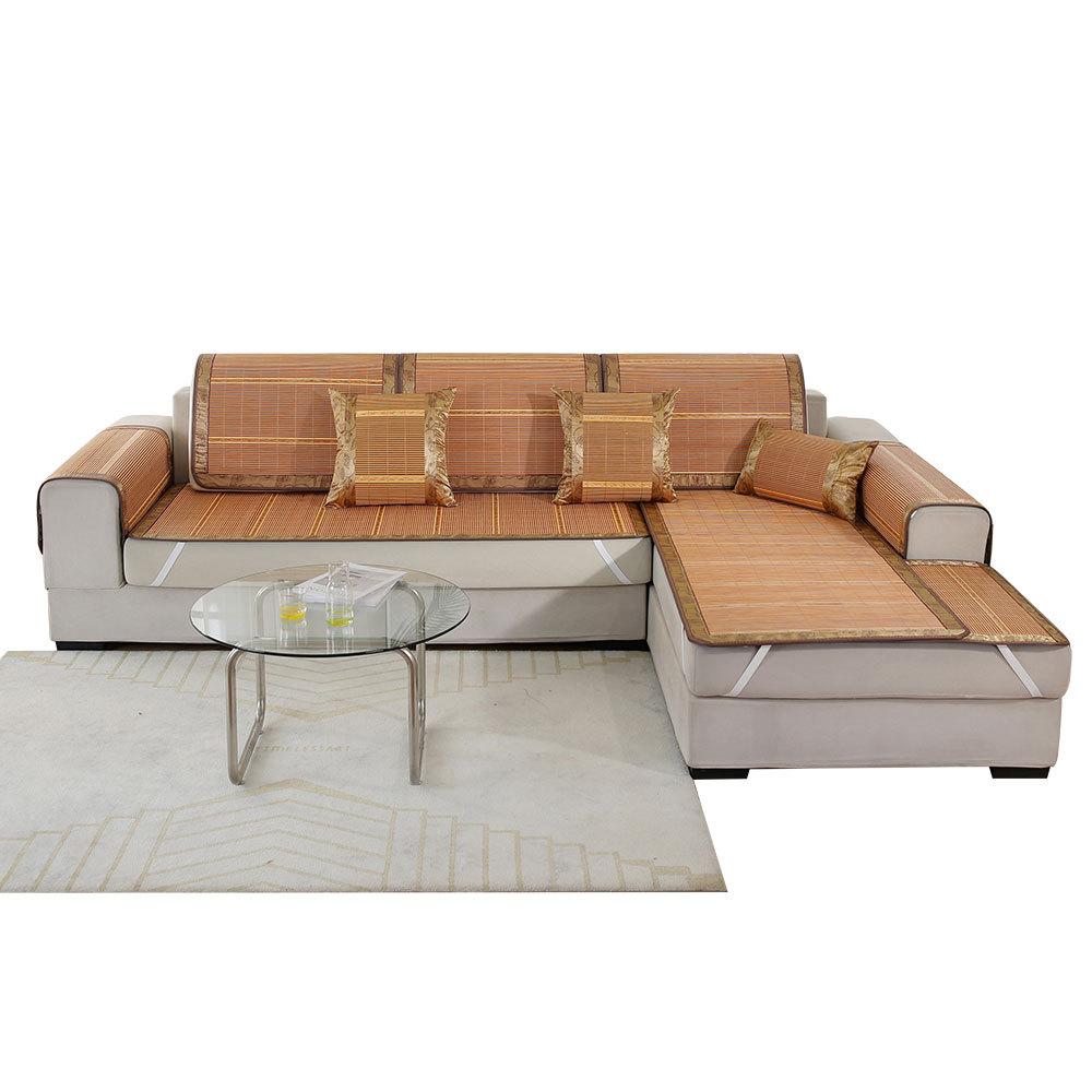 Sofa Mat Bamboo Mat Non-Slip Sofa Cushion Summer Summer Cool Pad Seat Cushion Sofa Cover Cover Cloth Summer