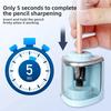 Portable Electric Pencil Sharpeners for Kids Blade to Fast Sharpen Suitable for Classroom Office School Pencil Sharpener