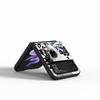 Mission Yozakura Family Case for Samsung Galaxy Z Flip4 Flip3 5G PC Hard Cell Phone Shell Z Flip 4 3 Black Zflip4 Zflip3 Cover