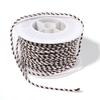 25M/Roll Colorful Cotton Thread  Rope Four-Strand Braided Twist Cord for Jewelry Making DIY Bracelet Decoration Lanyard Supplies